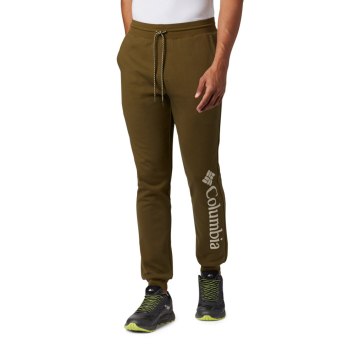 Columbia Lodge Double Knit Jogger, Pantalones Verde Oliva Para Hombre | 351698-ZLB